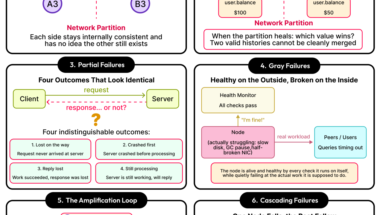 Must-Know Failure Modes in Distributed Systems