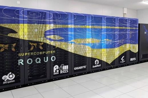 Hybrid quantum supercomputer Roquo installed at Japan’s Riken
