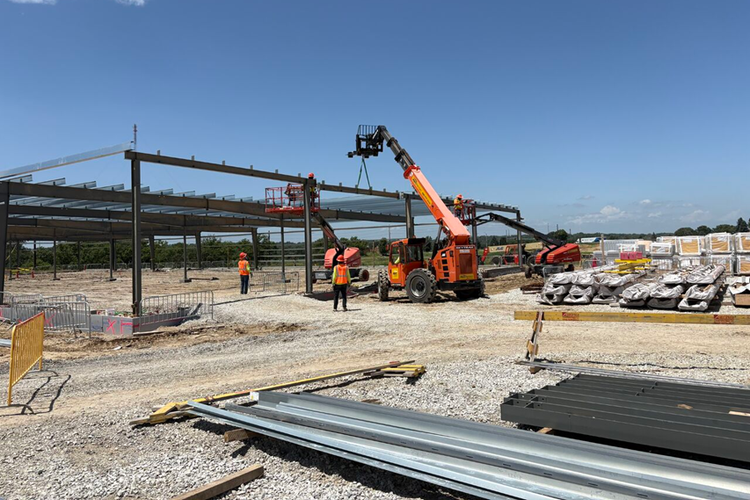 Edged tops out data center in Council Bluffs, Iowa