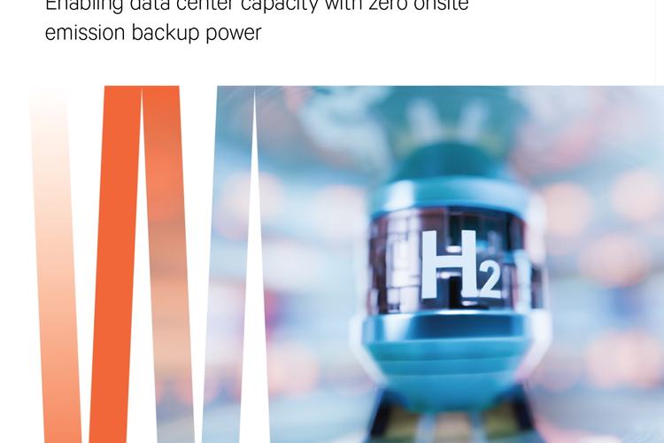 Hydrogen fuel cells for data center power