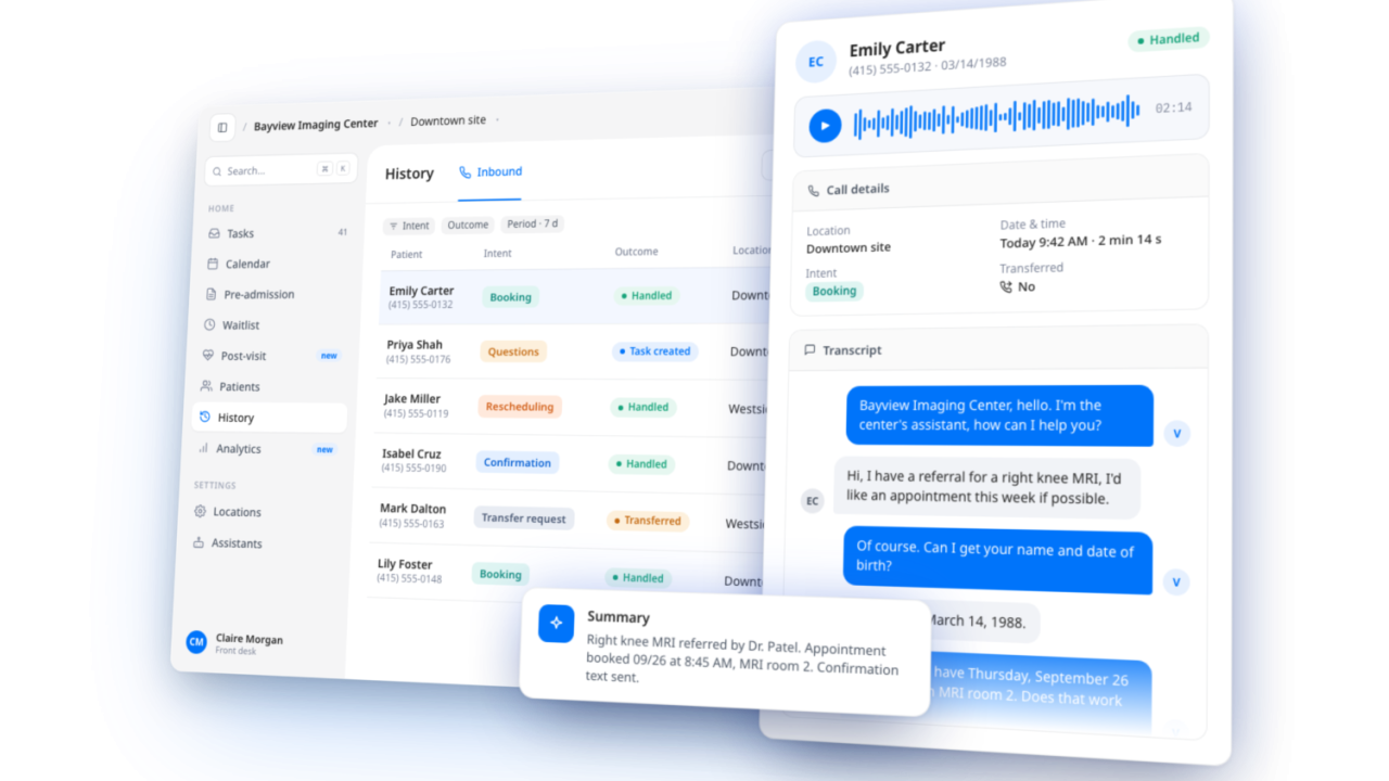 Vocca Raises $20M for Specialty-Specific AI Phone Agents Handle 1M+ Monthly Patient Calls