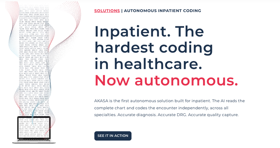 ￼AKASA Launches Autonomous Mid-Cycle AI for Inpatient Coding and CDI