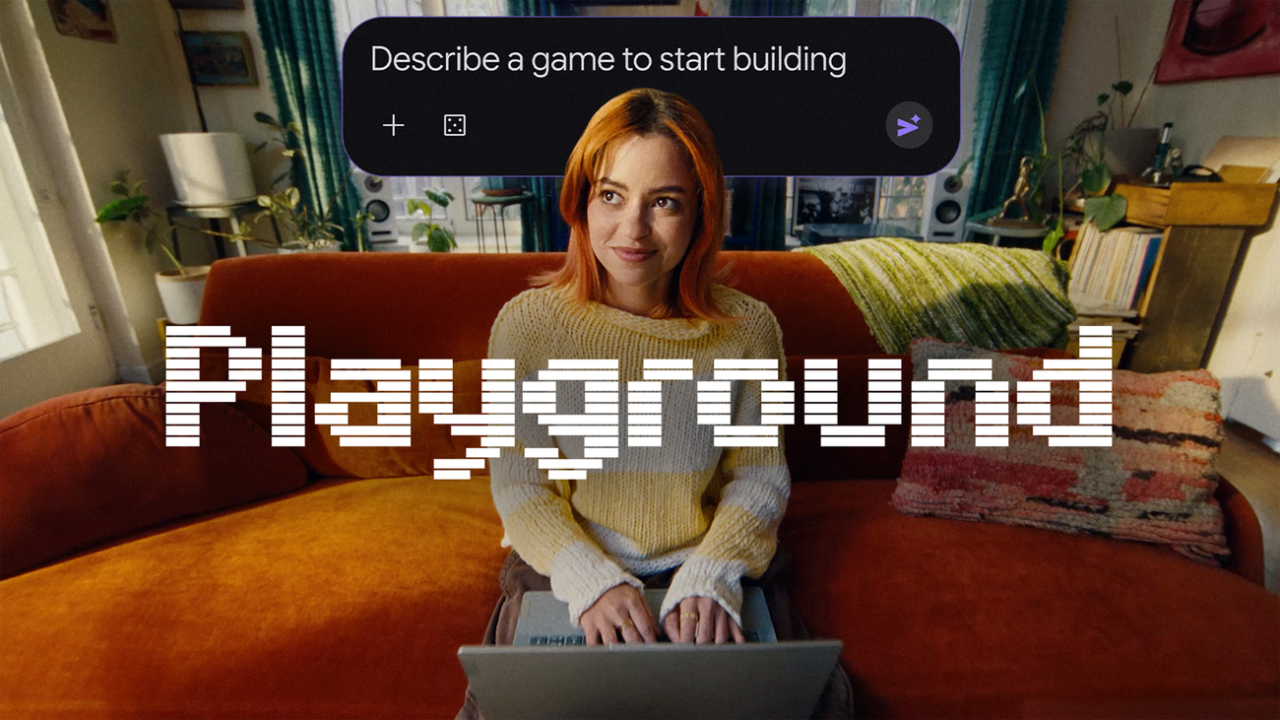 Google launches Playground to turn text prompts into games